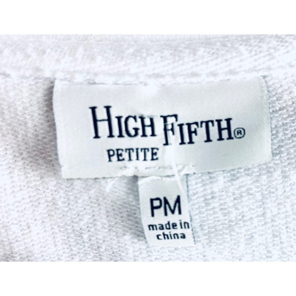 High Fifth Petite Full Zip Drawstring Hoodie - image 5
